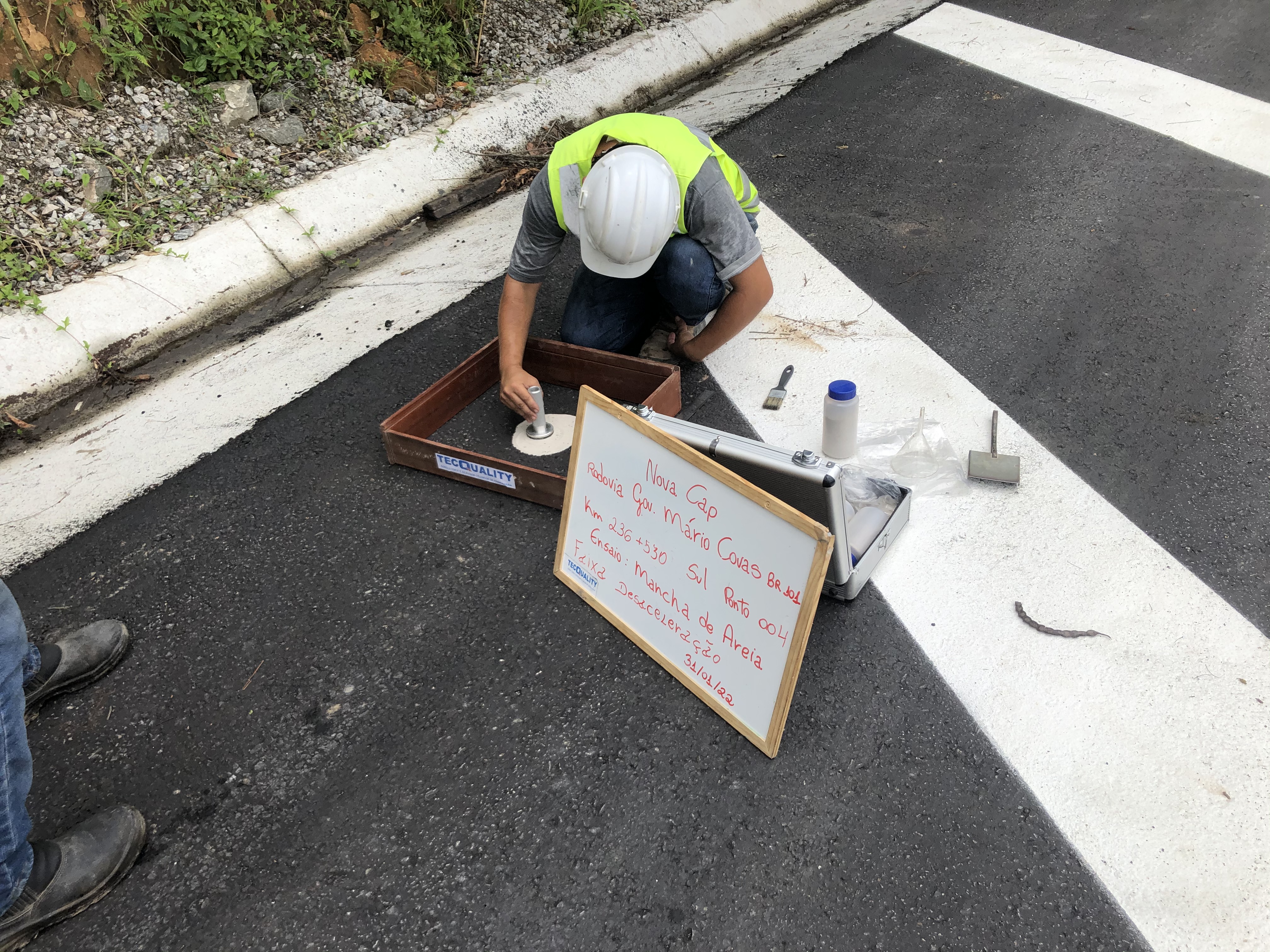 Controle tecnológico de equipamentos de ponta da Novacap